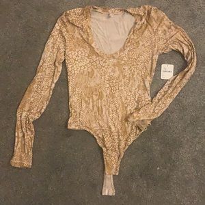 NWT Freepeople bodysuit size small